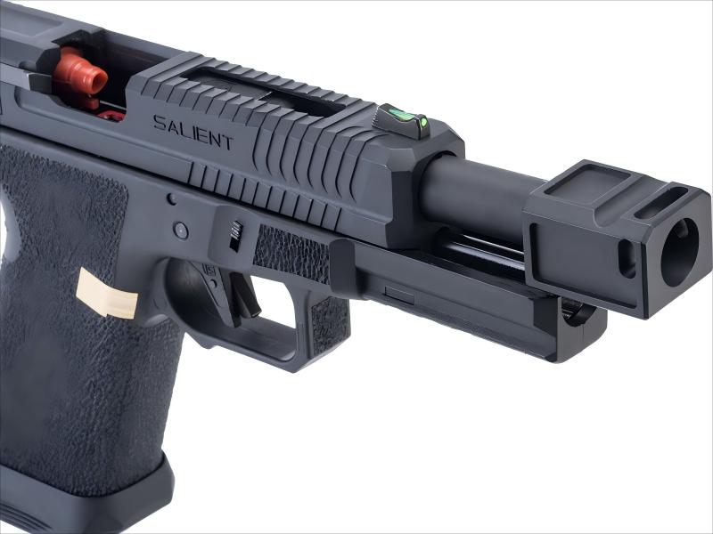 AW VX Compensator + Threaded Outer Barrel Kit (Compact / MOD 2 / Black)