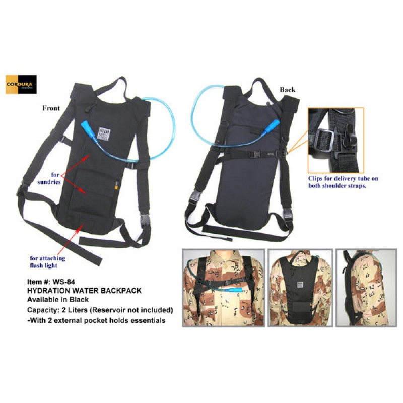 Mil-Froce Hydration Water Backpack