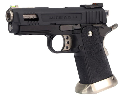 WE Hi-Capa 3.8 Velociraptor Gas Blow Back (Black)