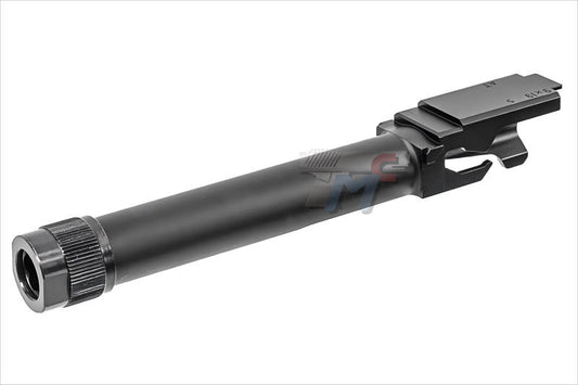 Detonator Aluminum Glock Outer Barrel for Marui Glock 17 Gen.5 MOS(Black)(14mm-) Pre-Order