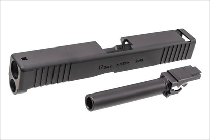 Detonator Aluminum Front Serration Slide Set for Marui Glock 17 Gen.4