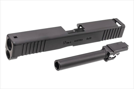Detonator Aluminum Front Serration Slide Set for Marui Glock 17 Gen.4