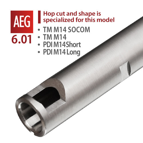 PDI 6.01mm Inner Barrel for Marui M14 AEG(Short)(450mm)
