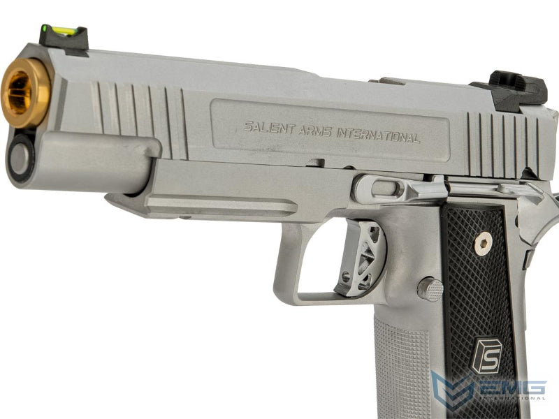 EMG SAI Hi-Capa 5 inch Gas Blow Back Pistol (Silver)