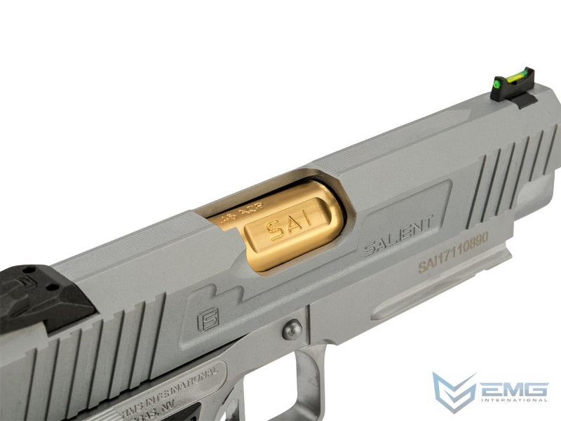 EMG SAI Hi-Capa 4.3 inch Gas Blow Back Pistol (Silver)