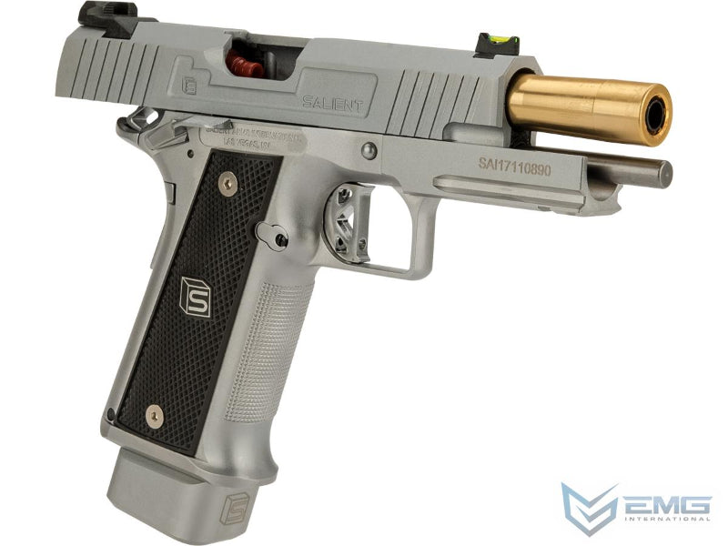 EMG SAI Hi-Capa 4.3 inch Gas Blow Back Pistol (Silver)