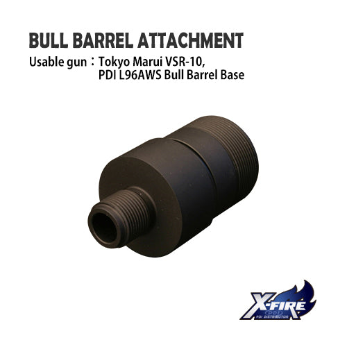 PDI Bull Barrel Attachment for Marui VSR-10 (14mm-)