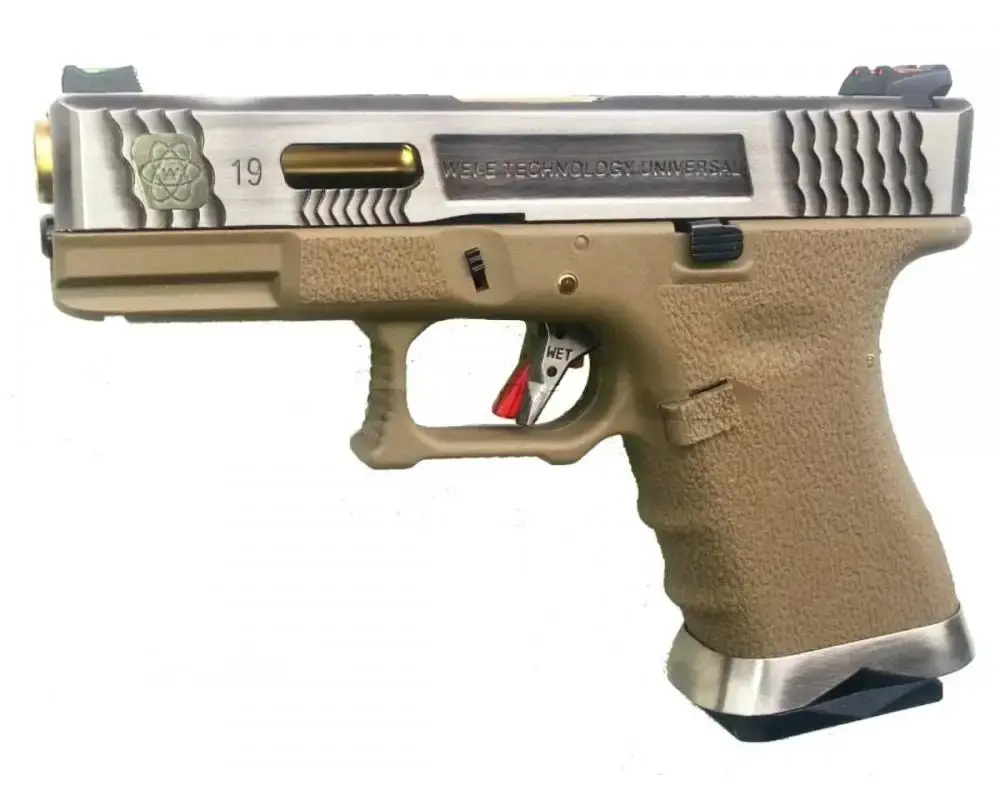 WE G19 Brand War T4 Gas Blow Back