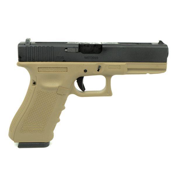 WE G18C GEN. IV Gas Blow Back(TAN)