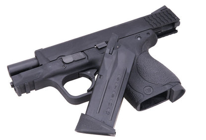 WE MP Compact Gas Blow Back(Dual Magazine)(Black)