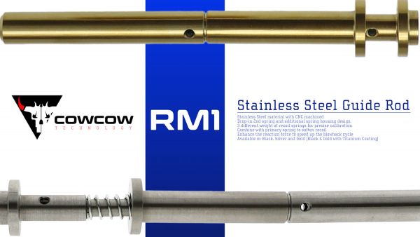 CowCow RM1 Stainless Steel Guide Rod for Marui Hi-Capa 4.3 / 5.1