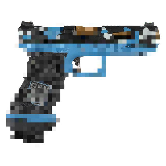 WE Model 17 Secret Camo Blue Ver. GBB Pistol (Semi / Full Auto)