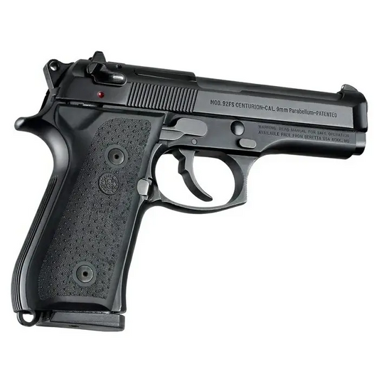 HOGUE BERETTA M92F Nylon Grip Panel, Dot Black (Hogue Beretta M9A1 USM9)