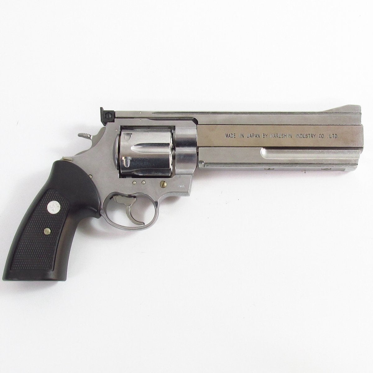 Marushin Constrictor Maxi X 6mm Cartridge Revolver(Silver, ABS Plastic)