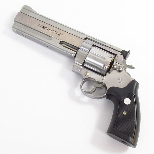Marushin Constrictor Maxi X 6mm Cartridge Revolver(Silver, ABS Plastic)