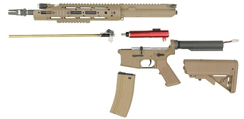 WE M4 Katana RAPTOR AEG (TAN)