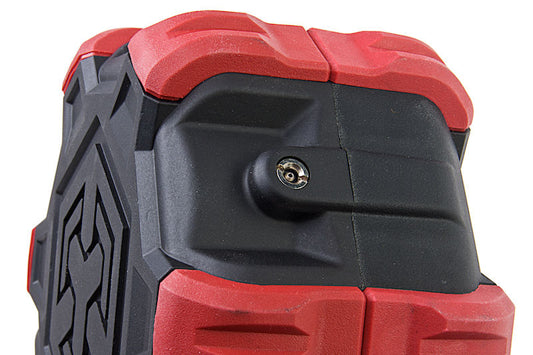 Armorer Work Drum Magazine for WE M16 / M4 GBB Series (RED/BK)