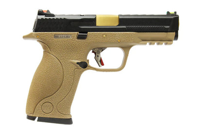 WE MP Big Bird T3 A Gas Blow Back(TAN)