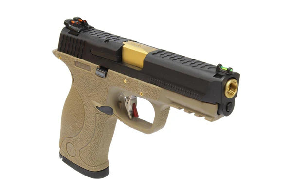 WE MP Big Bird T3 A Gas Blow Back(TAN)