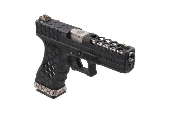 Armorer Works VX0201 (G18C) Gas Blow Back Pistol (Black)