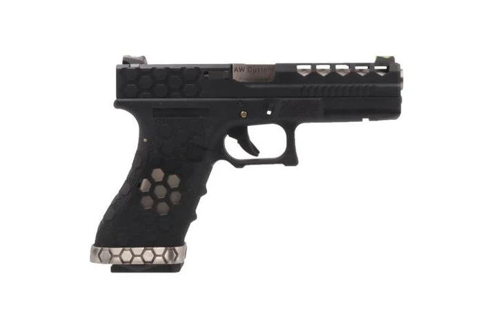 Armorer Works VX0201 (G18C) Gas Blow Back Pistol (Black)
