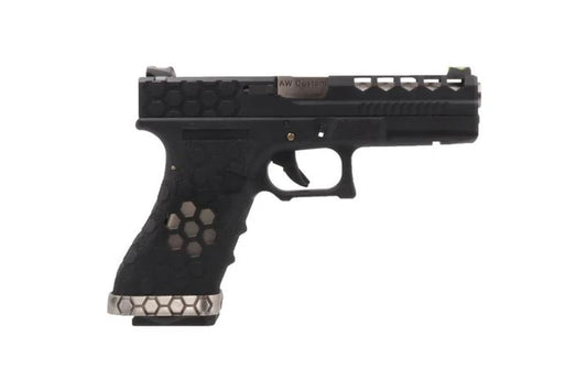 Armorer Works VX0201 (G18C) Gas Blow Back Pistol (Black)