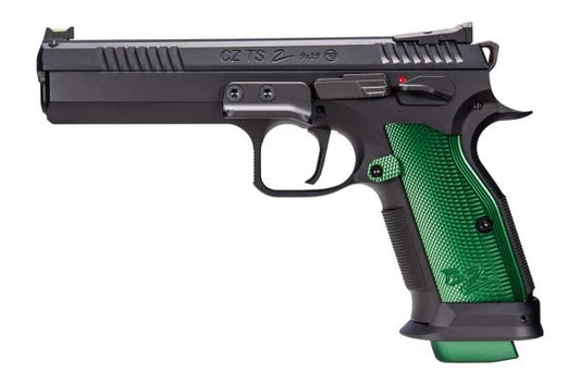 KJ Works CZ TS2 Racing Green GBB Pistol (Green)