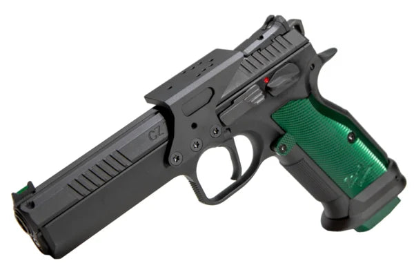 KJ Works CZ TS2 Racing Green GBB Pistol (Green)