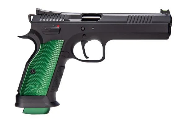 KJ Works CZ TS2 Racing Green GBB Pistol (Green)