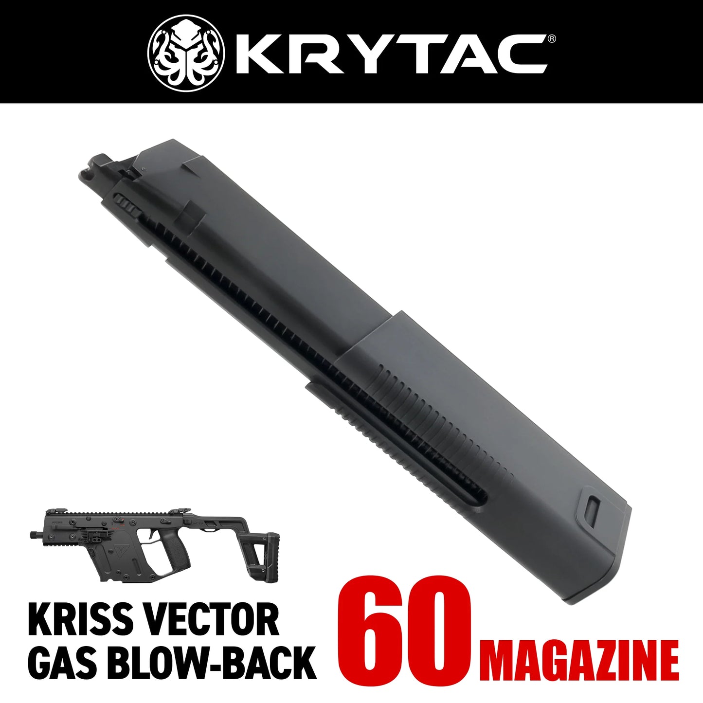 KRISS VECTOR 60-round GBB Magazine