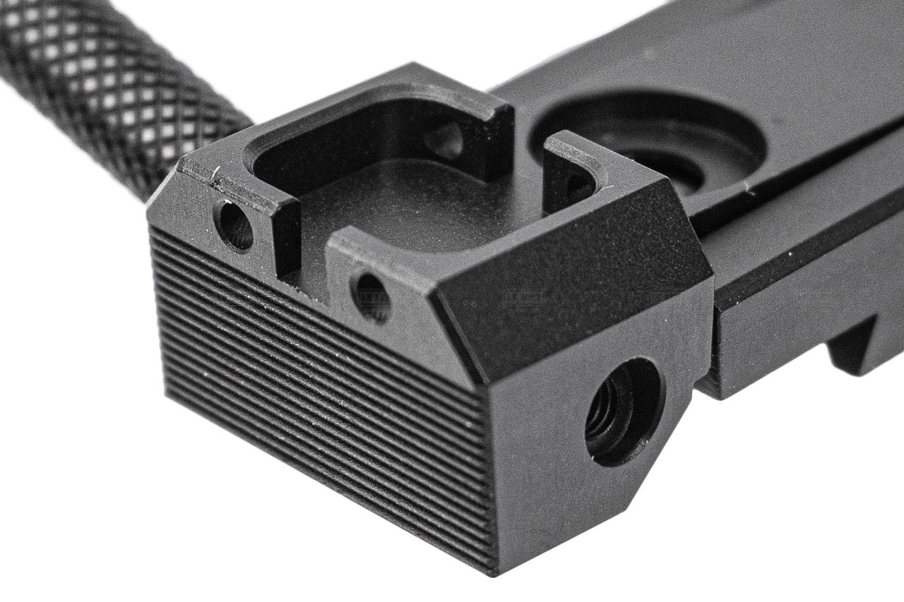 LA Capa Adjustable Fiber Optic Rear Sight With Charging Handle For Marui Hi Capa 5.1