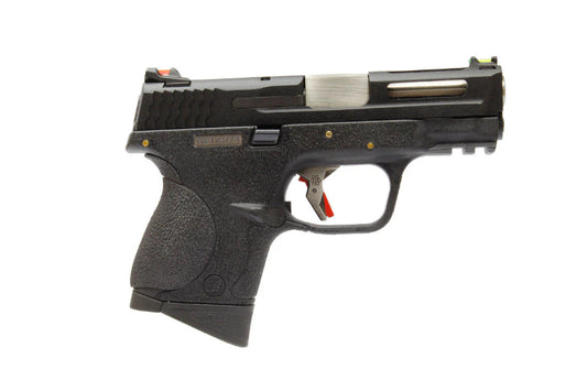 WE MP Compact with Hole Brand War T2 B Semi-Auto GBB