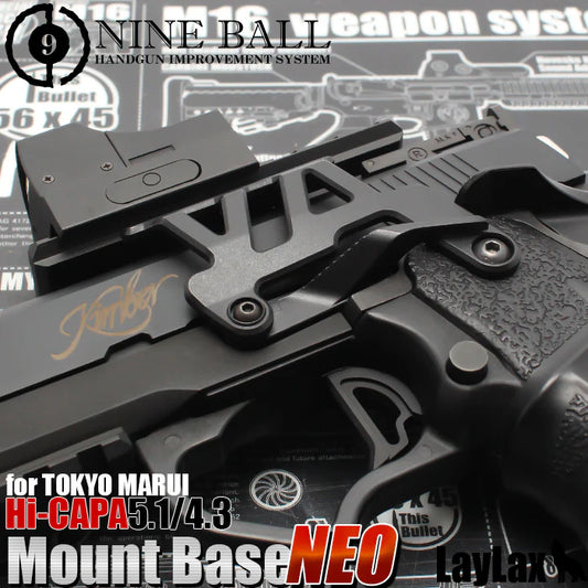 Nine Ball Aluminum Mount Base for Marui Hi-Capa Series NEO
