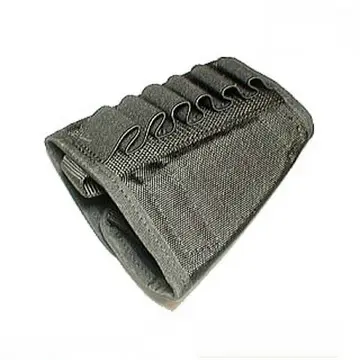 KM Shotgun 6-Shell Holder Stock Pouch (BK)