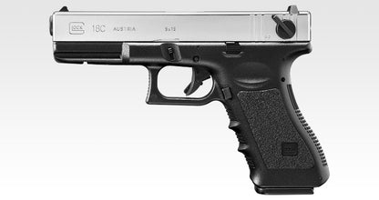 Tokyo Marui G18C Electric handgun AEP (Silver Slide)