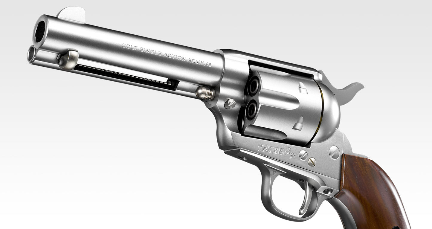 Tokyo Marui SAA.45 Civilian 4 3/4 inch Silver (Air Revolver Pro)