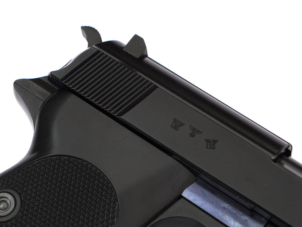 WE P38 (S) CNC Marking with Silencer (Black)