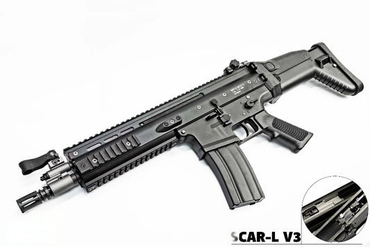 WE SCAR-L CQB Gas Blowback(Black)