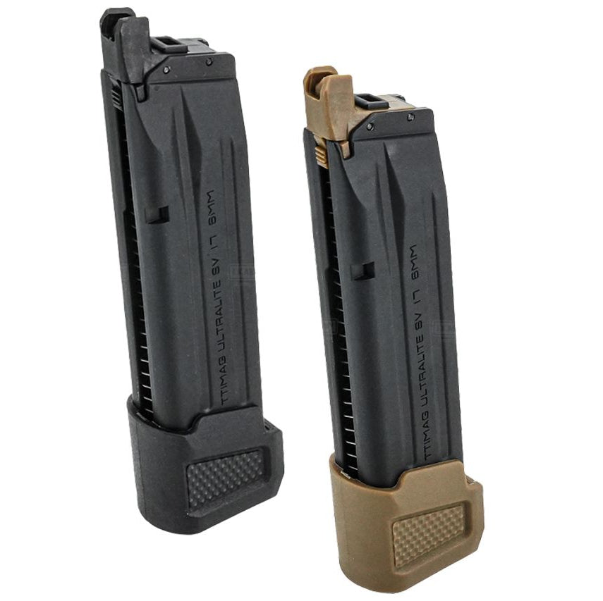 TTI Aluminum 28 Rounds Lightweight Gas Magazine For SIG AIR / VFC P320 M17
