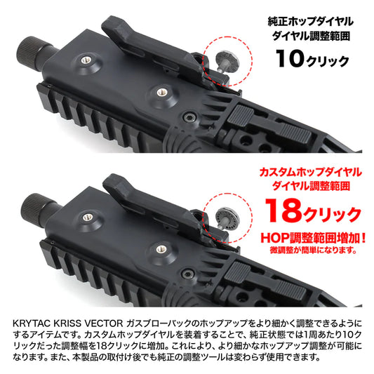 LayLax KRYTAC KRISS VECTOR GBB Custom Hop Dial