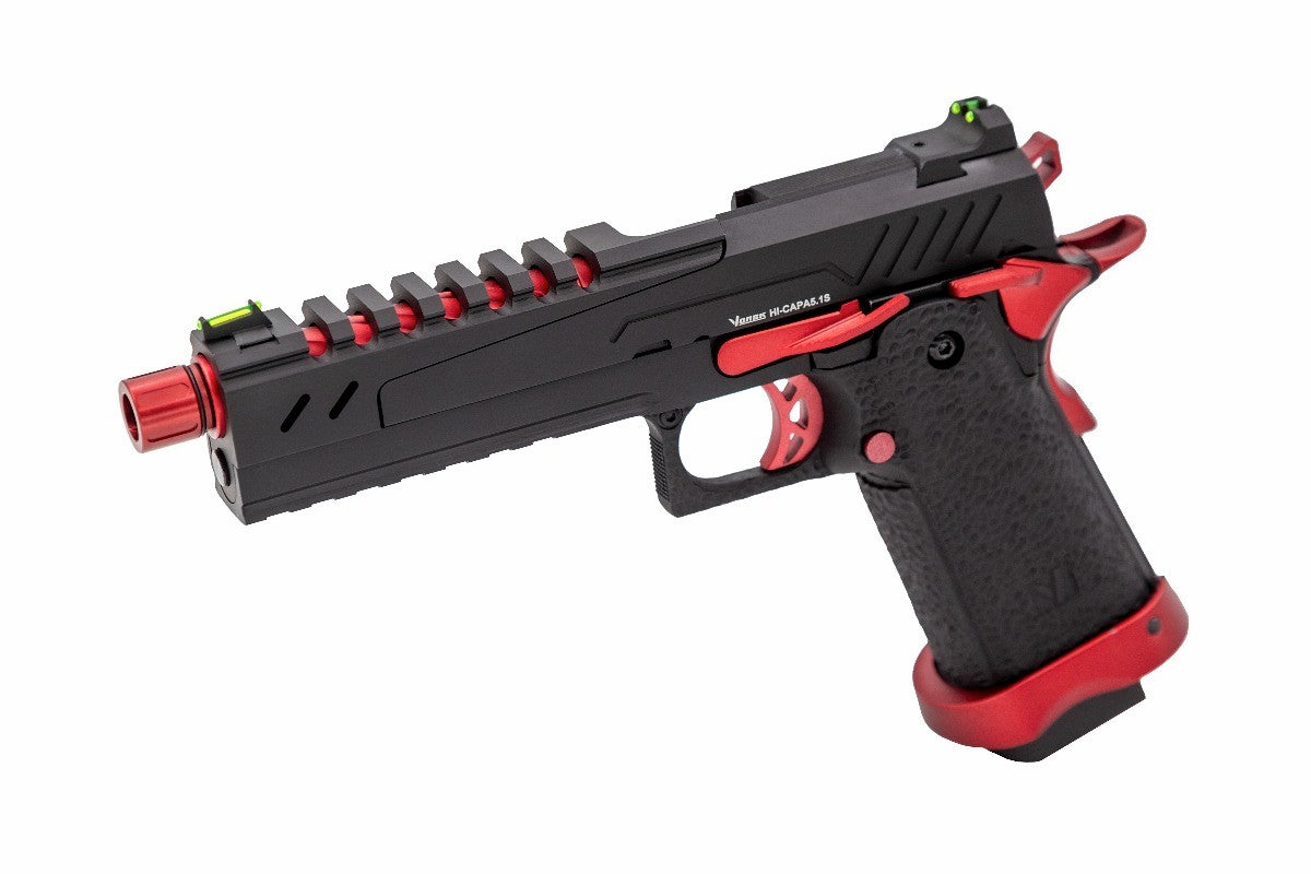 Vorsk Hi-Capa 5.1S GBB Pistol (Black) (Red Match)