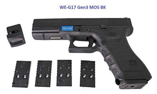 WE G17 Gen.3 Modular Optic System Gas Blow Back (Black)