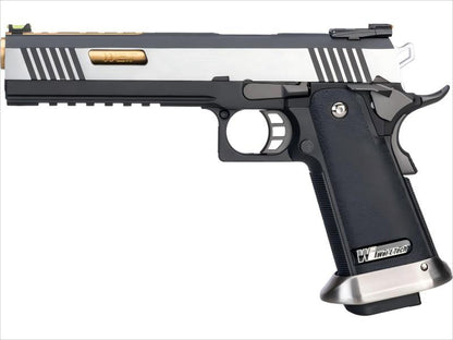 WE Hi-Capa 6inch IREX GBB Pistol (Full Auto Version / 2-Tone / Gold Barrel)