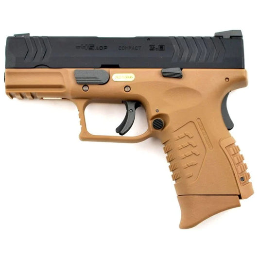 WE XDM Compact Gas Blow Back Pistol(TAN)