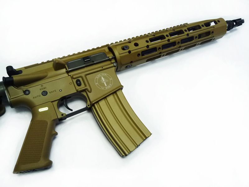 WE  M4 Raptor Gas Blow Back(Tan)