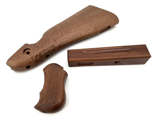 Trench AirSoft Wood Kit Set for WE M1A1 Gas Blow Back