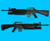 TOP M16 with M203 Ultimate Ejection Blow Back AEG