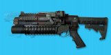 G&P Military Type Standalone Grenade Launcher with 6 Position Stock Full Set(Short)