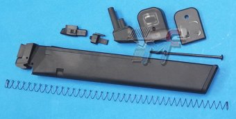 Guarder Light Weight Magazine Kit for Marui Glock GBB Series (50rds Extended / Black)