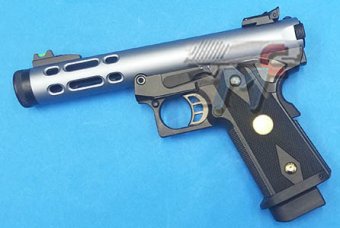 WE Galaxy Hi-Capa 5.1K GBB Pistol (Type A) (Blue / Black)